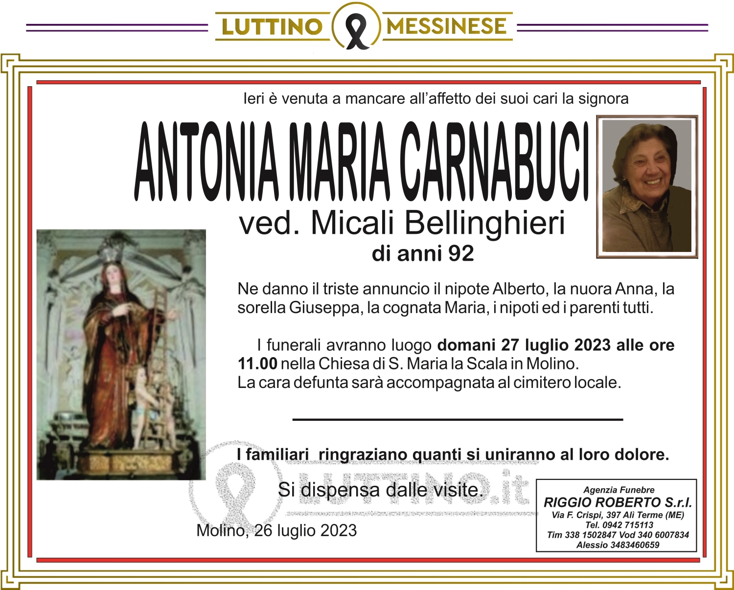 Antonia Maria Carnabuci